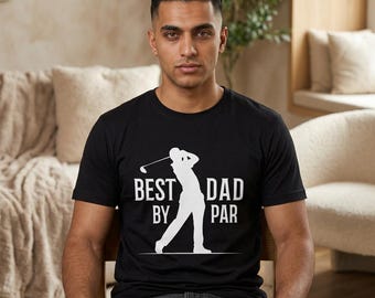 Maglietta da papà golfista / Maglietta da golfista "Dad By Par"