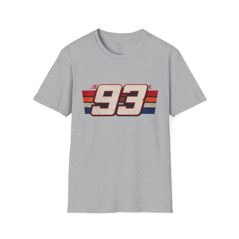 Marc Marquez 93 T-Shirt | MotoGP Racing Shirt | MM93 Fan Tee Unisex Shirt image 4