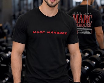 Marc Marquez MotoGP Racing Graphic T-Shirt, Motorsport Apparel Tee