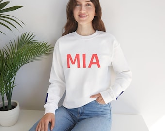 Custom Embroidered Name Crewneck Sweatshirt, Gift for Men Women Kids, Mother's Day Gift