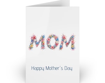 Mother's Day Greeting Card | Floral Sentiment