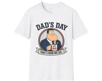 Father's Day Gift Shirt for Dad – Funny #1 Dad Coffee Cup Graphic T-Shirt