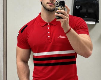 Michael Schumacher Inspired Racing Polo Shirt, Formula 1 Motorsport Apparel