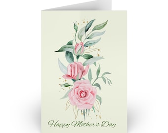 Custom Name Mothers Day Card, Greeting Card