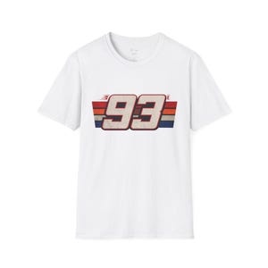 Marc Marquez 93 T-Shirt | MotoGP Racing Shirt | MM93 Fan Tee Unisex Shirt image 2