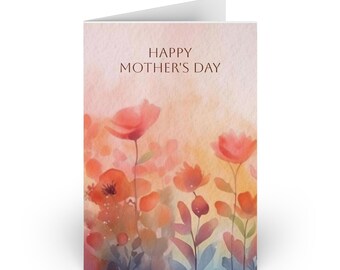 Custom Name Mother's Day Greeting Card, Greeting Cards