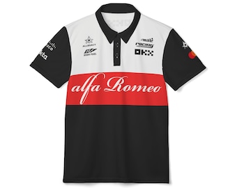 Custom Name Racing Polo Shirt | Personalized Sportswear
