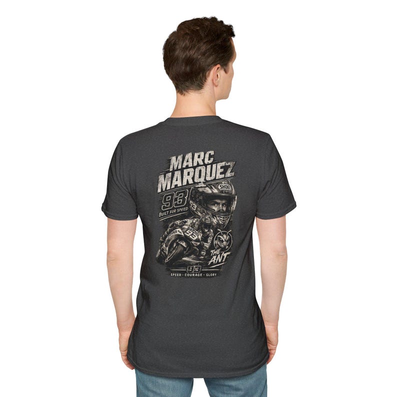 Marc Marquez 93 T-Shirt | MotoGP Racing Shirt | Gift for MM93 Fan image 12