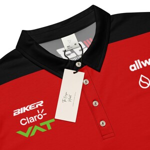 Marc Marquez Polo Shirt, MM93 Racing Polo | Motorsport Gift for Men | Marc Marquez 93 Polo Tee