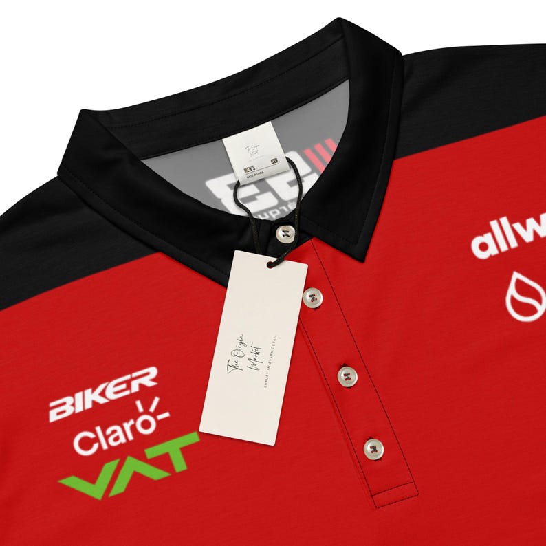 Marc Marquez Polo Shirt, MM93 Racing Polo | Motorsport Gift for Men | Marc Marquez 93 Polo Tee