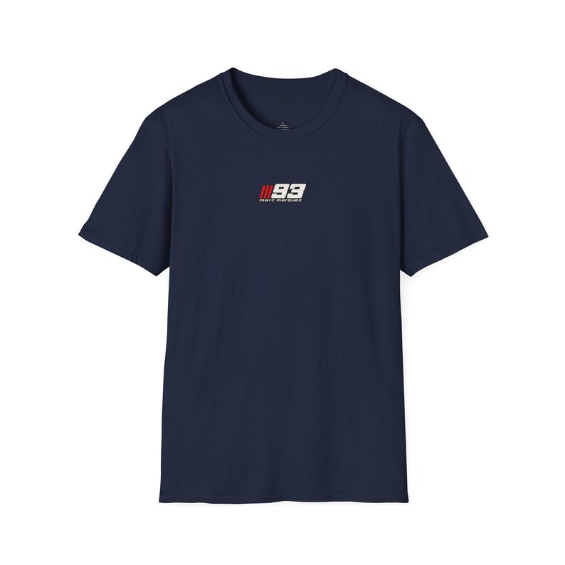 Marc Marquez 93 T-Shirt | MotoGP Racing Shirt | Gift for MM93 Fan Navy