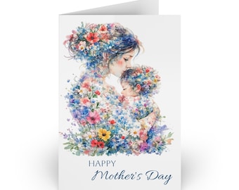 Customize Message Mother's Day Greeting Card | Personalizable Card