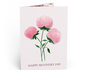 Custom Mother's Day Card with Custom Message (6.9" x 4.9")