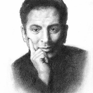 Original Portrait Charcoal Painting DANIEL BARENBOIM Pianist Conductor Berlin Musician Artist Signed Art Artwork on Canvas
