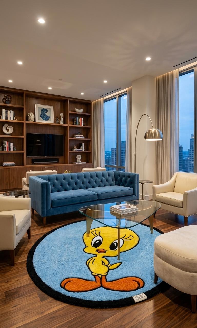 Tweety Rug - Etsy