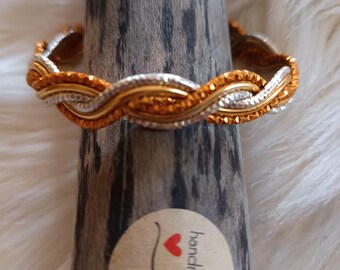 Armband Armreif aus Aluminium Schmuckraht