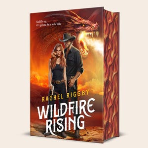 サイン入りワイルドファイア・ライジング・スプレーエッジブック