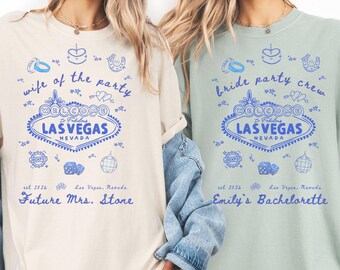 Wife of the Party 2026, Las Vegas Bride Crew 2026, Wedding Weekend Shirt, Bridal Shower Gift, Bachelorette Party Shirt, Comfort Colors Tee
