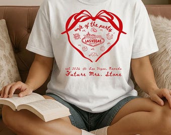 Wife of the Party 2026, Bride Shirt 2026, Wedding Weekend Shirt, Bridal Shower Gift, Bachelorette Party Shirt, Comfort Colors Bride Tee