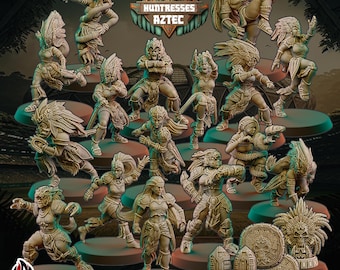 Huntresses (Aztec Style) - Amazons - UGNI - Fantasy Football