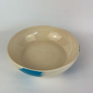 Handmade Ceramic Bowl / Colourful / Pasta Bowl / Large Bowl / Unique / Stoneware / Pottery