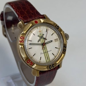 Vintage Soviet Vostok Komandirskie Watch – Gift from Ukrainian President Leonid Kuchma