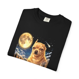 Funny Chihuahua T-Shirt, Silly Dog Shirt, Comfort Colors Funny 90s Retro Dog Meme Tee, Chihuahua Mom Gift, Space Animal Vintage Tee, image 5