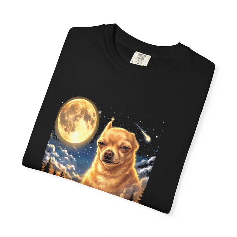 Funny Chihuahua T-Shirt, Silly Dog Shirt, Comfort Colors Funny 90s Retro Dog Meme Tee, Chihuahua Mom Gift, Space Animal Vintage Tee, image 5