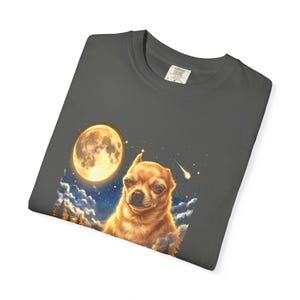Funny Chihuahua T-Shirt, Silly Dog Shirt, Comfort Colors Funny 90s Retro Dog Meme Tee, Chihuahua Mom Gift, Space Animal Vintage Tee, image 6