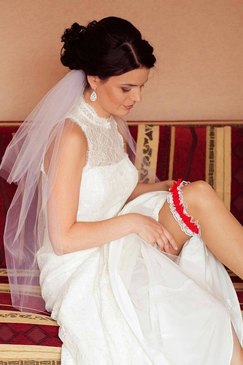 Bridal Garter. Wedding Garter. Bride Garter. Lace Garter. Leg Etsy