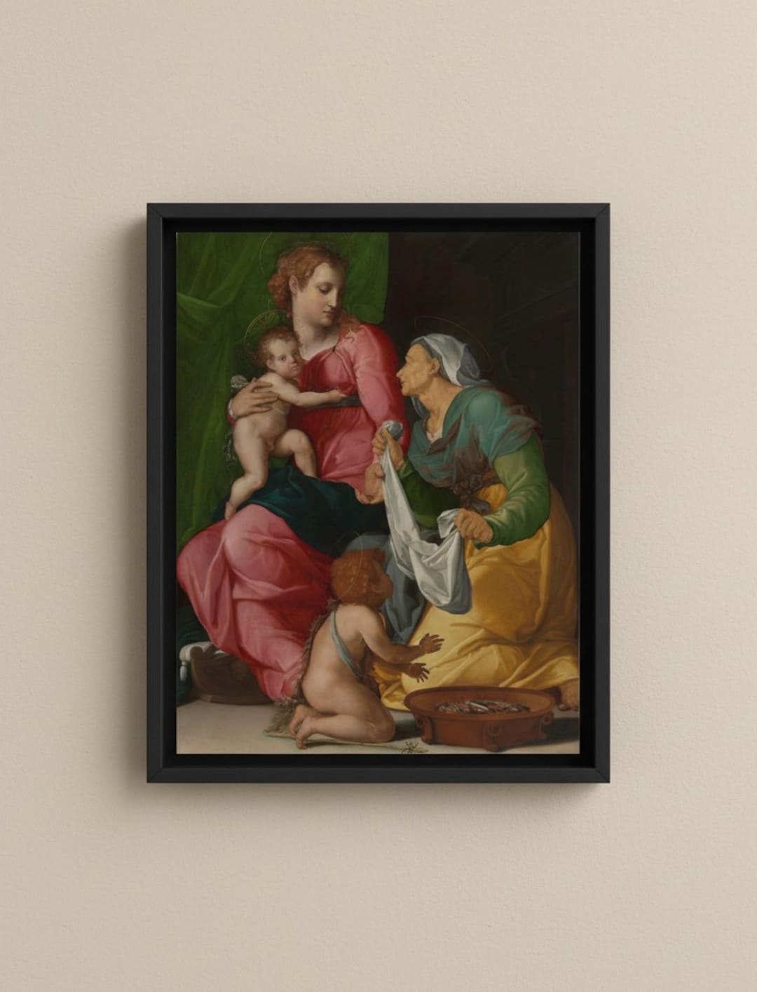 Madonna and Child Print, Renaissance Italian Classical Art (museum ...