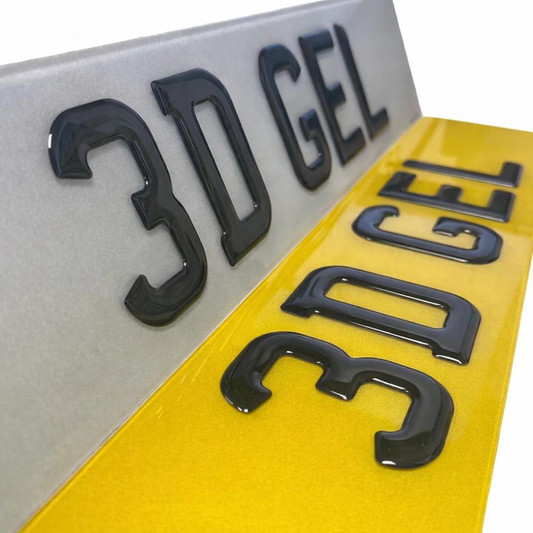 Gel Lettering X2 STANDARD 3d GEL PLATES - Etsy