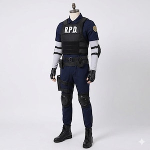 Resident evil 2 leon costume - Etsy 日本