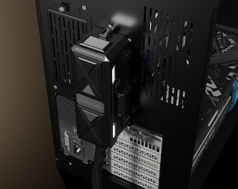ShadowBlock PRO – PC I/O Cover for Clean Builds and Cable Management