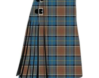 Flint 8 Yard Scottish Custom Made, Traje tradicional de las Tierras Altas, Kilt escocés hecho a mano para bodas