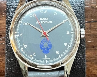 Vintage HMT Gandaberunda Mechanical Watch | Grey Dial, 17 Jewels Hand Winding, Made in India