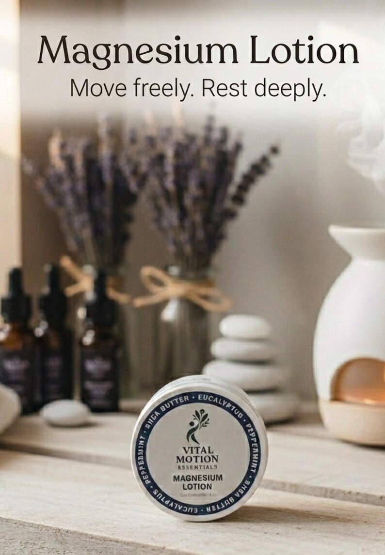 Move Lotion Get up & Recover Aromatherapy Lotion and Inhaler for Post‑workout - Etsy