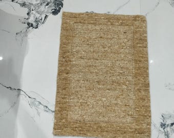 Handmade Handloom Rug, Modern Area Carpet for Living Room & Bedroom, Contemporary Home Decor, FATMACARPET