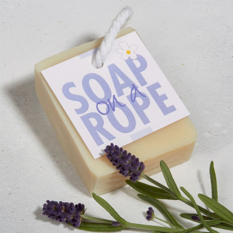 Personalised Soap on A Rope Gift Set Xmas Gift for Dad Etsy
