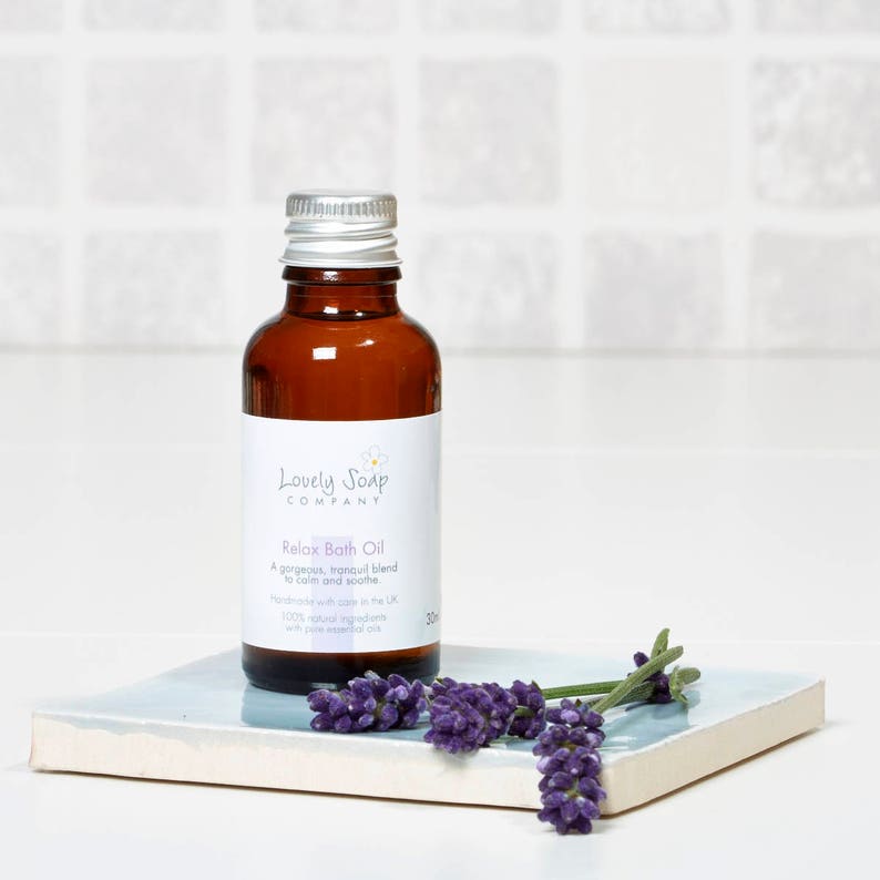 Bath Oil Gift Set Aromatherapy Bath Oils Self Care Gift Etsy