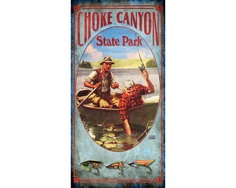 Choke Canyon State Park Poster