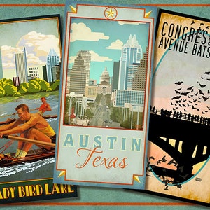 Memories of Austin Texas, Downtown Austin, Ladybird Lake, Congress Avenue Bats