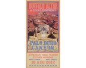 Buffalo Altar A Texas Symphony Poster
