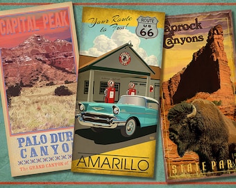 Memories of the Texas Panhandle Poster