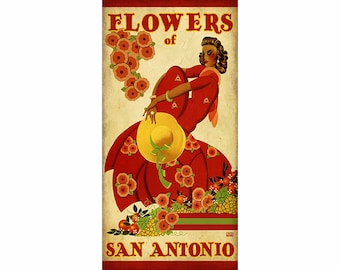 Poster Flowers of San Antonio Events