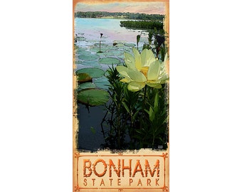 Poster of Bonham State Park, Texas