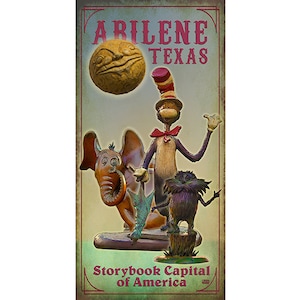 Poster of Abilene, Texas Storybook Capital of America