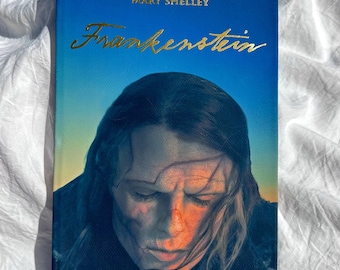 Frankenstein by Mary Shelley - Handmade Hardcover Book Rebind
