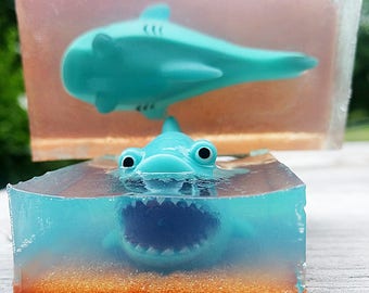 Shark Squirt Toy Soap - Great White - Ocean - Gift