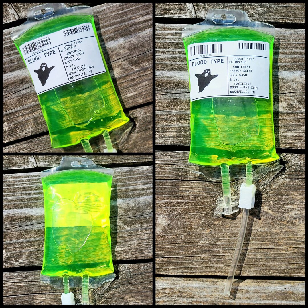 Ectoplasm Sample Blood Bag Body Wash